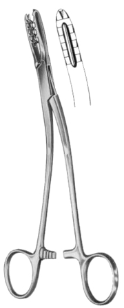 Bircher-Ganske Bone Holding Forceps BJ 20cm/8"