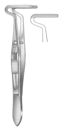 Berke Strabismus Forceps 10cm/4"