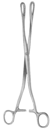 Sanger Placenta Ovum Forceps SJ Striaght 27cm/10 1/2"
